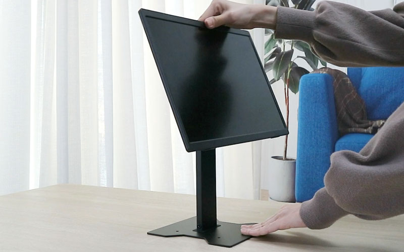快拆 垂直堆疊 雙螢幕 クイックリリース スタンド 縦型デュアルモニター quick release monitor stand stacked dual monitor